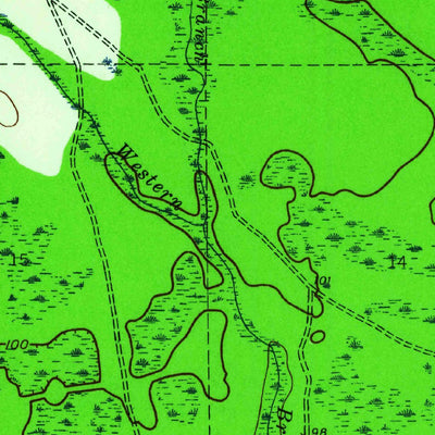 United States Geological Survey Telogia, FL (1945, 24000-Scale) digital map