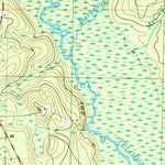 United States Geological Survey Telogia, FL (1990, 24000-Scale) digital map
