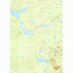 United States Geological Survey Telos Lake, ME (1957, 62500-Scale) digital map