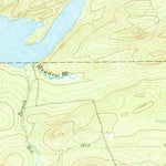 United States Geological Survey Telos Lake, ME (1957, 62500-Scale) digital map