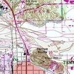 United States Geological Survey Tempe, AZ (1952, 24000-Scale) digital map