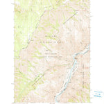 United States Geological Survey Temperance Creek, OR-ID (1990, 24000-Scale) digital map