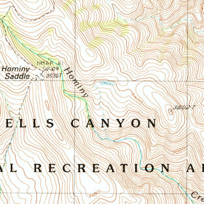 United States Geological Survey Temperance Creek, OR-ID (1990, 24000-Scale) digital map