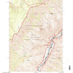 United States Geological Survey Temperance Creek, OR-ID (1995, 24000-Scale) digital map
