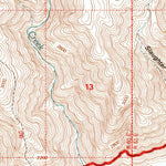 United States Geological Survey Temperance Creek, OR-ID (1995, 24000-Scale) digital map