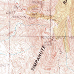 United States Geological Survey Tempiute Mountain South, NV (1987, 24000-Scale) digital map