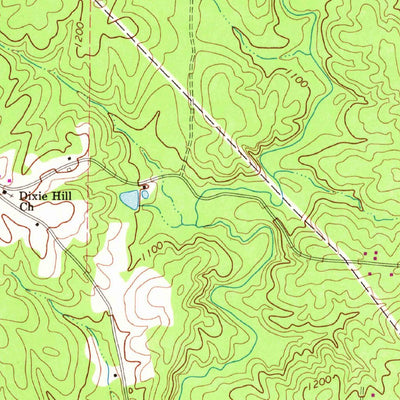 United States Geological Survey Temple, GA (1973, 24000-Scale) digital map