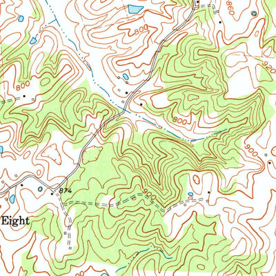 United States Geological Survey Temple Hill, KY (1973, 24000-Scale) digital map