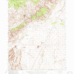 United States Geological Survey Temple Mountain, UT (1953, 62500-Scale) digital map