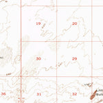 United States Geological Survey Temple Mountain, UT (1953, 62500-Scale) digital map