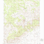 United States Geological Survey Temple Mountain, UT (1988, 24000-Scale) digital map