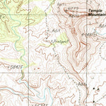 United States Geological Survey Temple Mountain, UT (1988, 24000-Scale) digital map