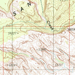 United States Geological Survey Temple Mountain, UT (1988, 24000-Scale) digital map