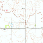 United States Geological Survey Temple, ND (1978, 24000-Scale) digital map