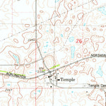 United States Geological Survey Temple, ND (1978, 24000-Scale) digital map