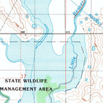 United States Geological Survey Temple NW, OK (1987, 24000-Scale) digital map