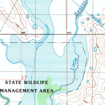 United States Geological Survey Temple NW, OK (1987, 24000-Scale) digital map