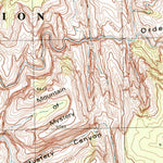 United States Geological Survey Temple Of Sinawava, UT (1980, 24000-Scale) digital map