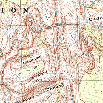 United States Geological Survey Temple Of Sinawava, UT (1980, 24000-Scale) digital map