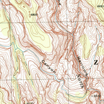 United States Geological Survey Temple Of Sinawava, UT (1980, 24000-Scale) digital map