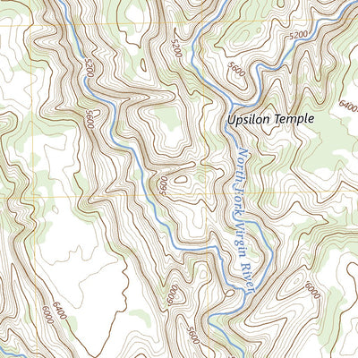 United States Geological Survey Temple of Sinawava, UT (2023, 24000-Scale) digital map