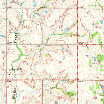 United States Geological Survey Temple, OK (1962, 62500-Scale) digital map