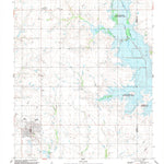 United States Geological Survey Temple, OK (1987, 24000-Scale) digital map