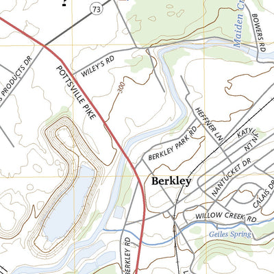 United States Geological Survey Temple, PA (2023, 24000-Scale) digital map