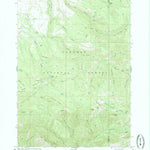 United States Geological Survey Temple Peak, ID (1979, 24000-Scale) digital map