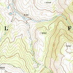 United States Geological Survey Temple Peak, UT (1969, 24000-Scale) digital map