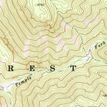 United States Geological Survey Temple Peak, UT (1969, 24000-Scale) digital map