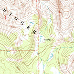 United States Geological Survey Temple Peak, WY (1969, 24000-Scale) digital map
