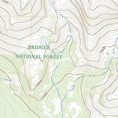 United States Geological Survey Temple Peak, WY (2023, 24000-Scale) digital map