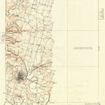United States Geological Survey Temple, TX (1931, 62500-Scale) digital map