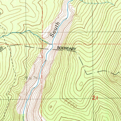 United States Geological Survey Templeton Mountain, CA (1988, 24000-Scale) digital map