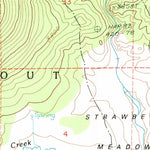 United States Geological Survey Templeton Mountain, CA (1993, 24000-Scale) digital map