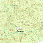 United States Geological Survey Templeton Mountain, CA (1993, 24000-Scale) digital map