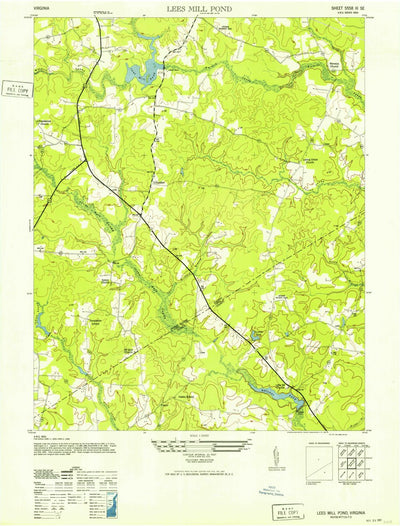 United States Geological Survey Templeton, VA (1952, 24000-Scale) digital map