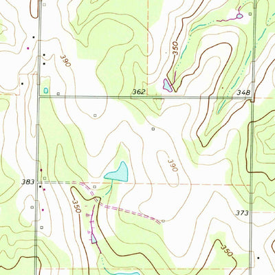 United States Geological Survey Tempy, GA (1974, 24000-Scale) digital map