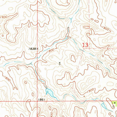 United States Geological Survey Temvik, ND (1971, 24000-Scale) digital map