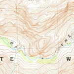 United States Geological Survey Ten Lakes, CA (1990, 24000-Scale) digital map