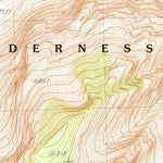 United States Geological Survey Ten Lakes, CA (1990, 24000-Scale) digital map