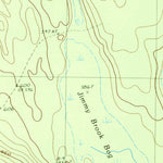 United States Geological Survey Ten Mile Lake, ME (1989, 24000-Scale) digital map