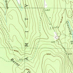 United States Geological Survey Ten Mile Lake, ME (1989, 24000-Scale) digital map