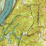 United States Geological Survey Ten Mile, TN (1940, 24000-Scale) digital map