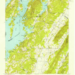United States Geological Survey Ten Mile, TN (1952, 24000-Scale) digital map