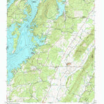 United States Geological Survey Ten Mile, TN (1973, 24000-Scale) digital map