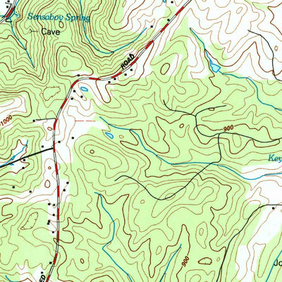 United States Geological Survey Ten Mile, TN (1973, 24000-Scale) digital map