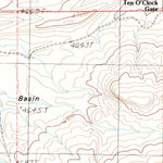 United States Geological Survey Ten O'Clock Gate, MT (1986, 24000-Scale) digital map