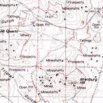 United States Geological Survey Tenabo, NV (1985, 24000-Scale) digital map